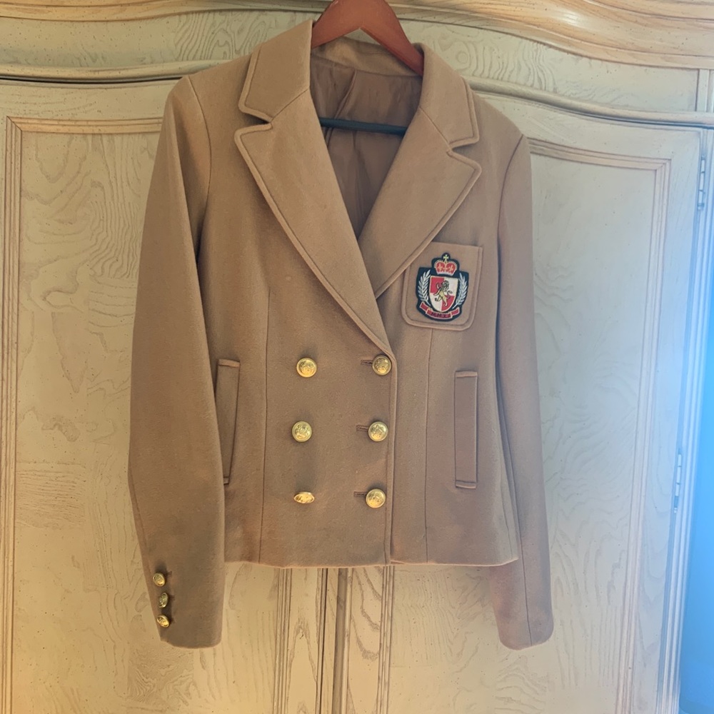 Double- Wool Breasted Blazer - Picture 3 of 8